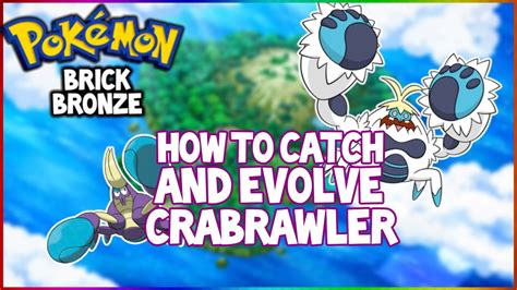 crabrawler evolution|how to evolve crabrawler pixelmon.